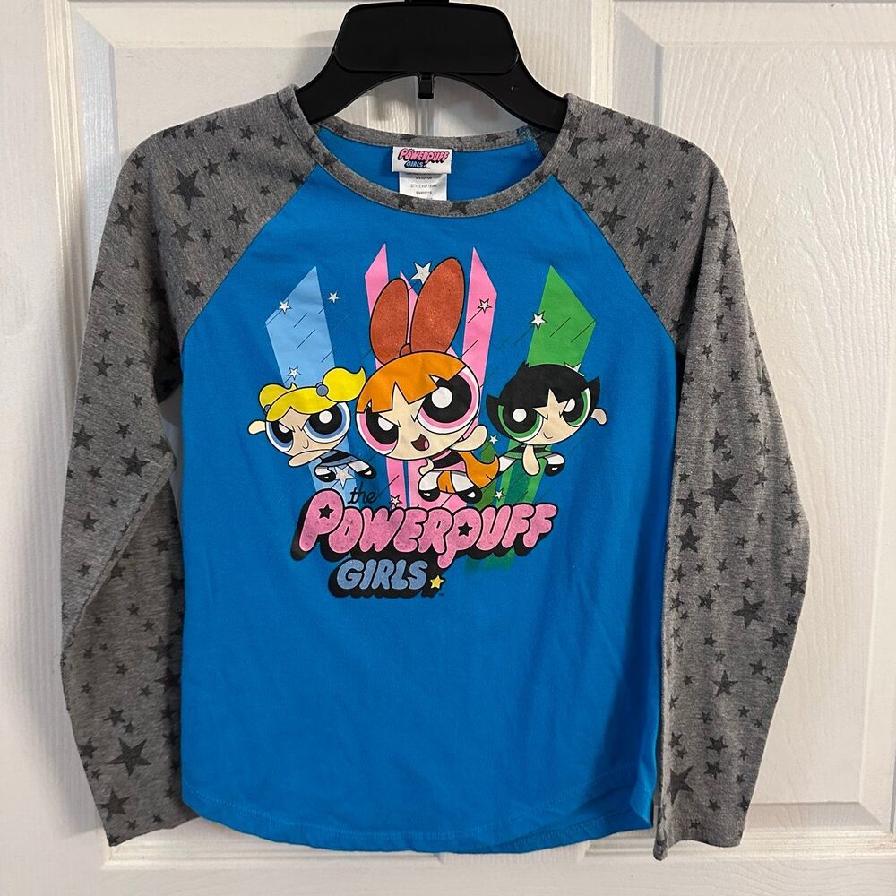 Powerpuff Girls LS Vintage Shirt Sz 10